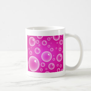 Roze bellen koffiemok