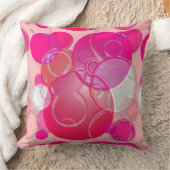 Roze bellen kussen (Deken)