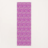 Roze bellen yogamat (Voorkant)