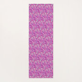 Roze bellen yogamat (Achterkant)