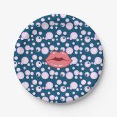 Roze bellenpen Bord papier (Voorkant)