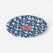 Roze bellenpen Bord papier (Gekanteld)