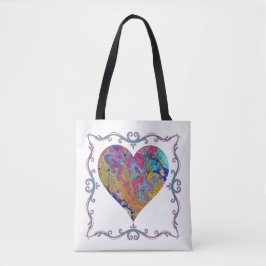Roze belletjes Acrylkleurig Tas Drie