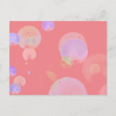 Roze belletjes Birthday Foto Hartelijk dank Briefk Uitnodiging Briefkaart (Achterkant)