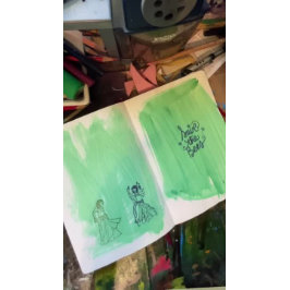 Roze Belly Dancer Rubberstempel