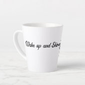 Roze Belly Dancer Shimmy Latte Mok (Linkerhoek)