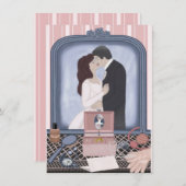 Roze belofte kaart (Voorkant / Achterkant)