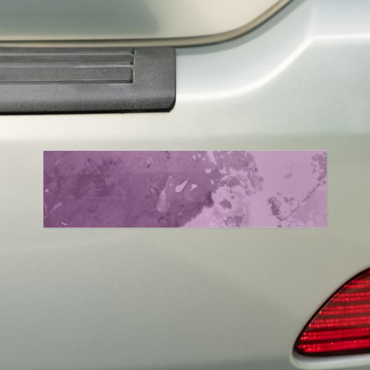 Roze benauwd uiterlijk bumpersticker (Op auto)