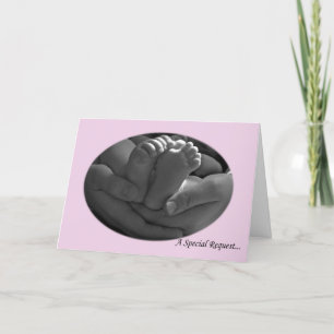 Roze "Bent u mijn Godfather" van de meisjeskaart