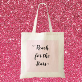  Roze Bereik voor de Sterren Tote Bag