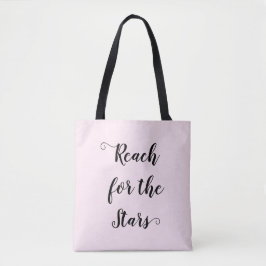  Roze Bereik voor de Sterren Tote Bag