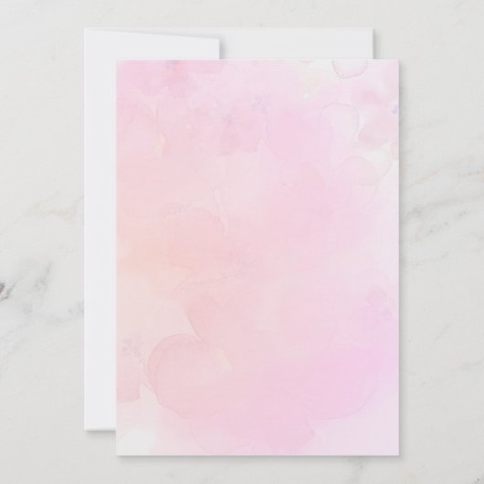 Roze Beren ballonnen kunnen we nauwelijks wachten  Kaart (Achterkant)