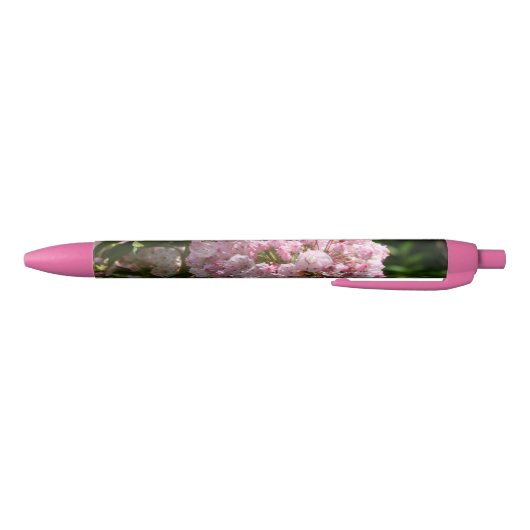Roze bergLaurel Floral Pens Blauwe Inkt Pen (Bodem)