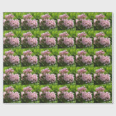  roze bergLaurel Flowers Cadeaupapier (Vlak)