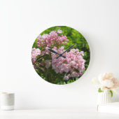  roze bergLaurel Flowers Grote Klok (Huis)