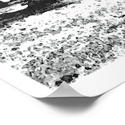 Roze Berlijn Poster (Hoek)