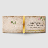 Roze Berries Wedding Guestbook Gastenboek (Volledig)
