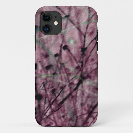 Roze Berry Field Case-Mate iPhone Case (Achterkant)