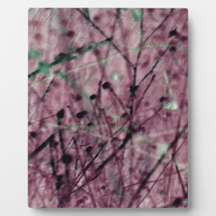 Roze Berry Field Fotoplaat
