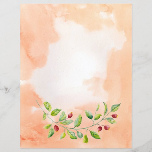 Roze bessen en groene bruinbruinaarster (Achterkant)