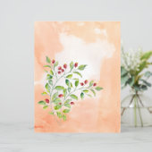 Roze bessen en groene bruinbruinaarster (Staand voorkant)