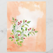 Roze bessen en groene bruinbruinaarster (Voorkant)