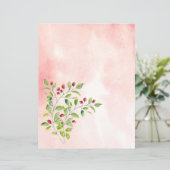 Roze bessen en groene bruinbruinaarster (Staand voorkant)