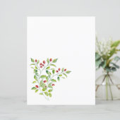 Roze bessen en groene bruinbruinaarster (Staand voorkant)