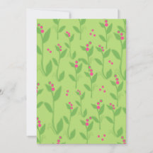 Roze bessen op groene bladeren