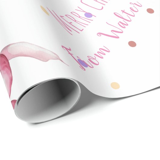 Roze bessen Vrouwelijk zakelijk Cadeaupapier (Rol Hoek)