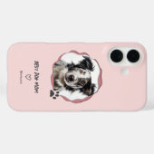 Roze Beste Hond Moeder Foto Case-Mate iPhone Case (Achterkant (horizontaal))