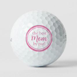 Roze Beste Mam Door Par Moederdag Golfballen