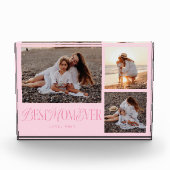 Roze Beste Mam Ooit Collage Fotoblokken (Voorkant)