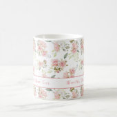 Roze beste mama ooit genoemd koffiemok (Center)