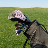 Roze Beste Moeder door Par Custom Foto Modern Golfheadcover (Insitu)
