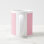 Roze Beste Moeder Ooit Moeder Definitie Grote Koffiekop (Achterkant)