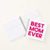 Roze Beste Moeder Ooit Notitieboek (Binnen)