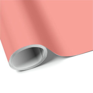 Roze Beste Monochromatisch van het koraal Cadeaupapier