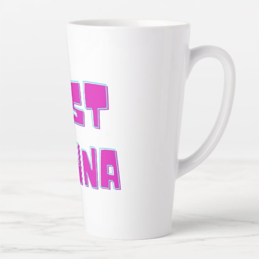 Roze Beste Nonna Mok (Rechts)