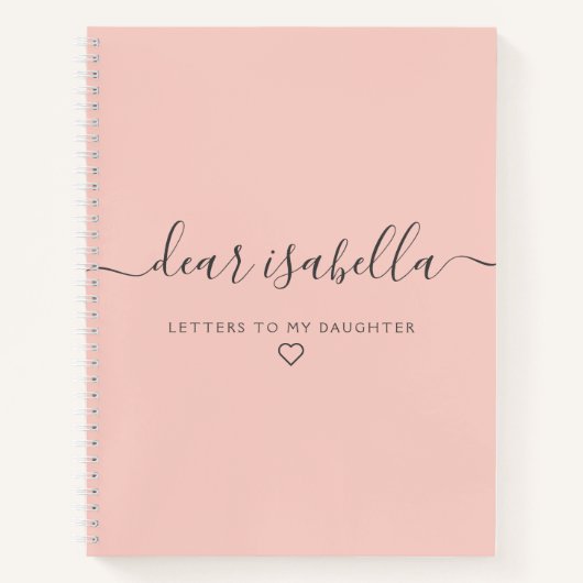 Roze Beste Notitieboek voor het geheugen van de Do (Voorkant)