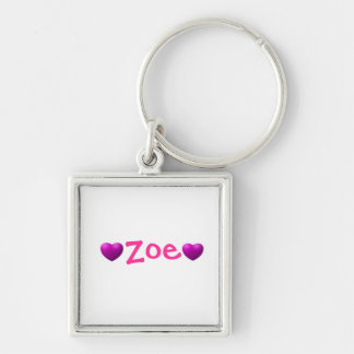 Roze beste vrienden sleutelhanger