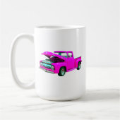 Roze bestelwagen koffiemok (Links)