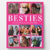 Roze Besties Gift | Beste vriend Fotoplaat (Voorkant)
