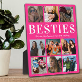Roze Besties Gift | Beste vriend Fotoplaat