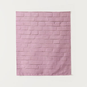Roze betonwand wandkleed