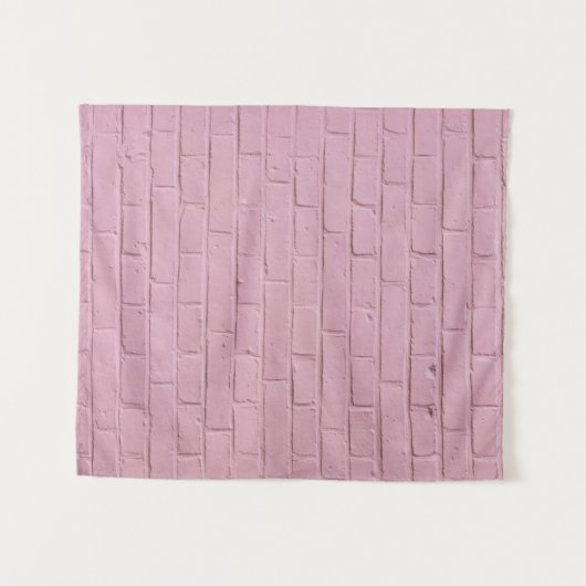 Roze betonwand wandkleed (Voorkant (horizontaal))