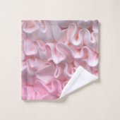 Roze Bevroren washandset Bad Handdoek (Wasdoekje)