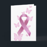 Roze bewustmakingslint kaart<br><div class="desc">Ondersteuning van borstkankervoorlichting</div>