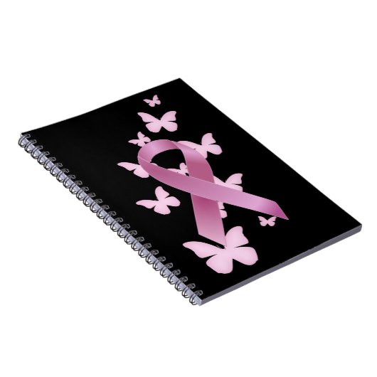 Roze bewustmakingslint notitieboek (Rechterzijde)