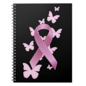 Roze bewustmakingslint notitieboek (Voorkant)